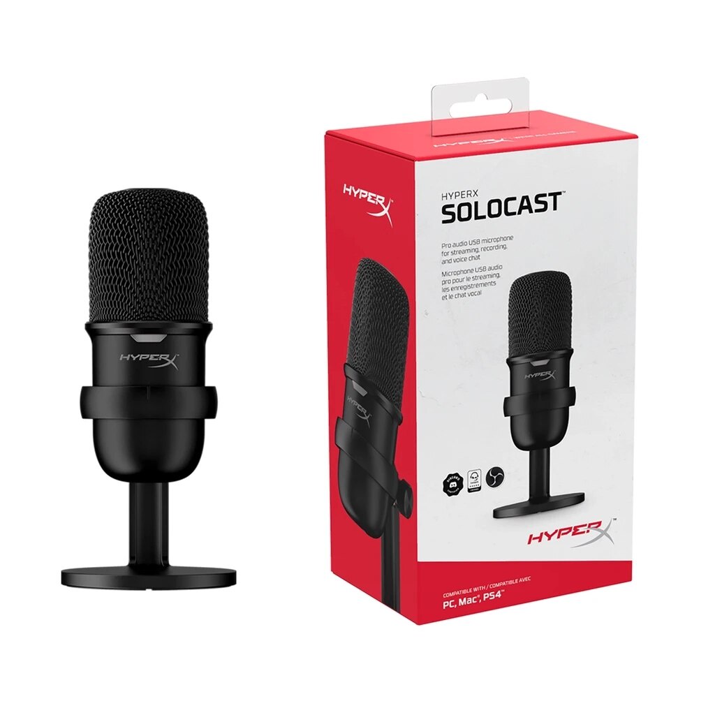 Original HyperX SoloCast Mini Microphone Professional Electronic Sports ...