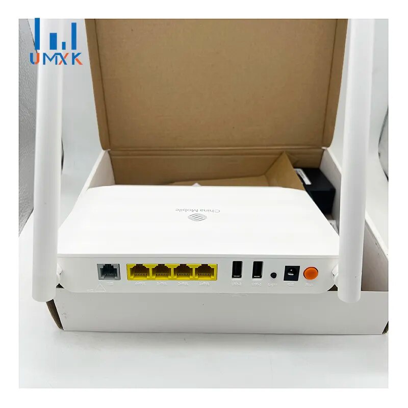 ๑NEW GPON ONU Fiber/Home HG6143D 4GE LAN 5G AC WIFI Equipment Dual Band ...