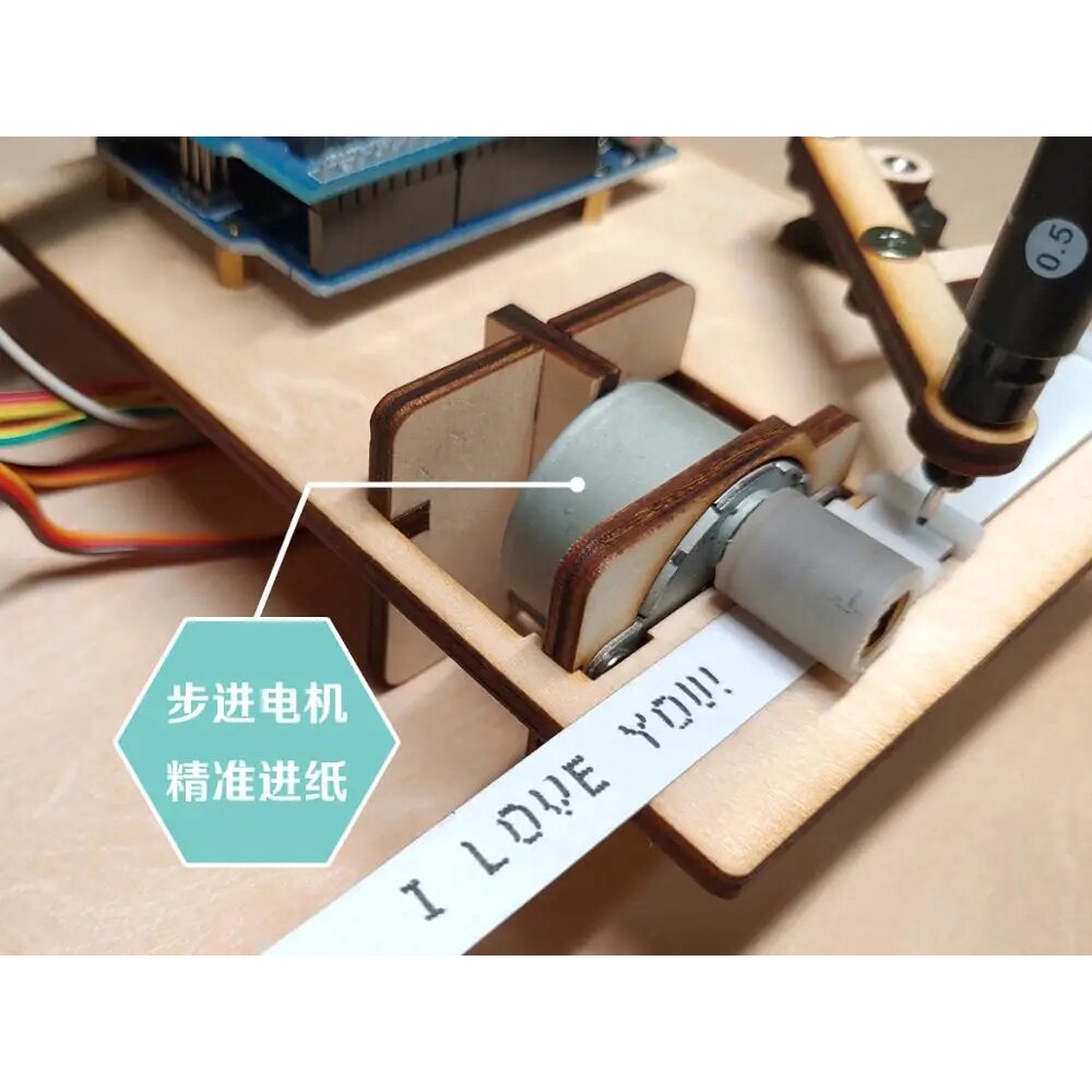 Mini Telegraph Open Source Telegraph Machine for Arduino with Servos ...