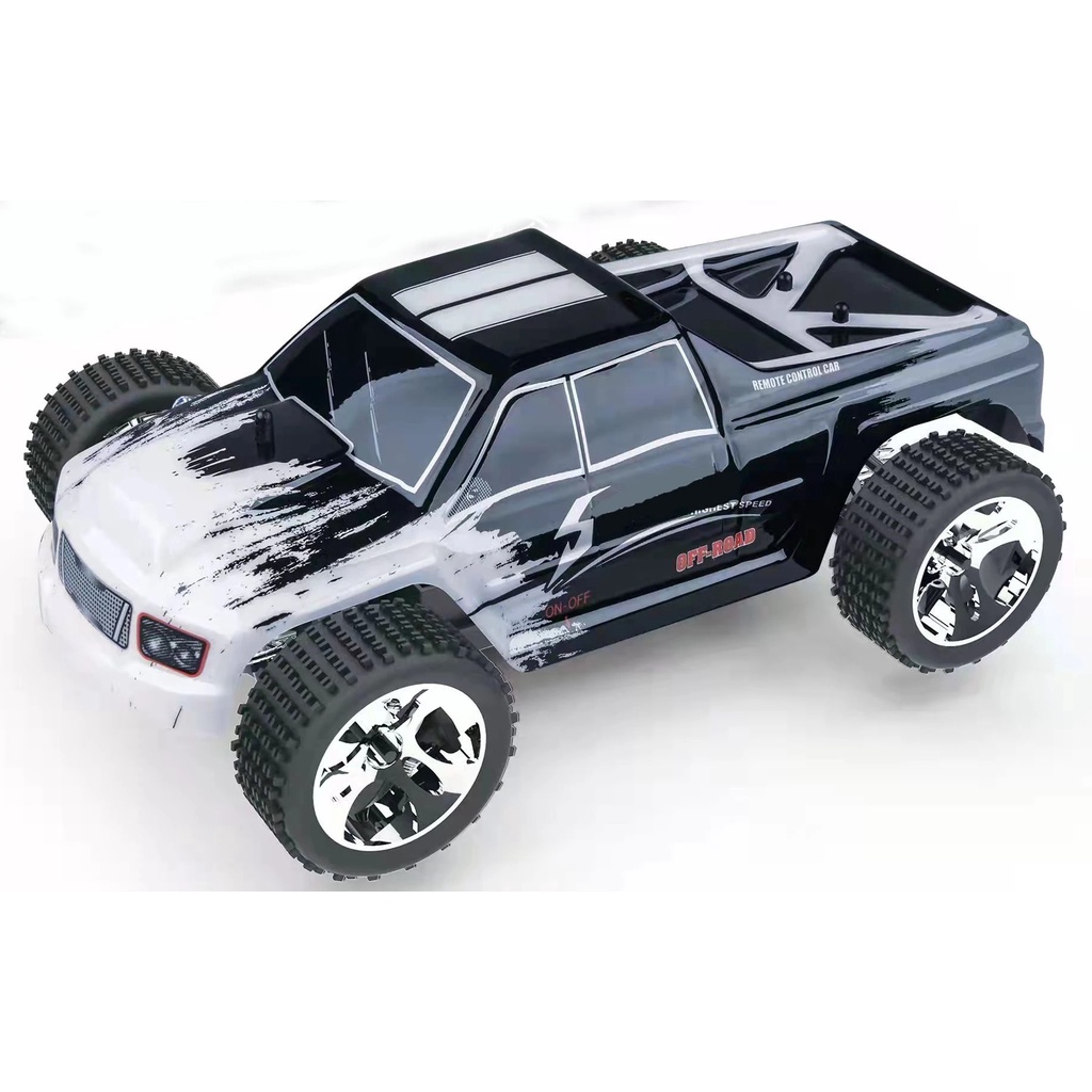 RC Car 1/18 40Km/h High Speed Racing Car 390 Brushed Motor 2.4G 4WD Off ...