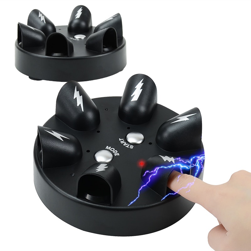 Electric Shock Finger Game Machine Electric Shocking Roulette Cogs Lie ...