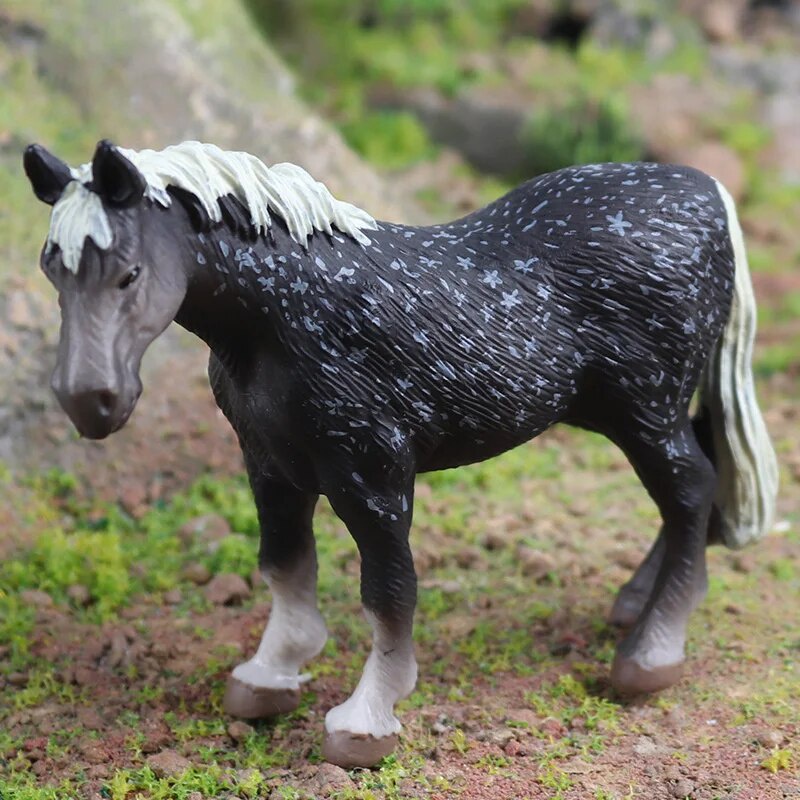 Horse Model Miniature World Realistic Farm Running Horse Simulation ...