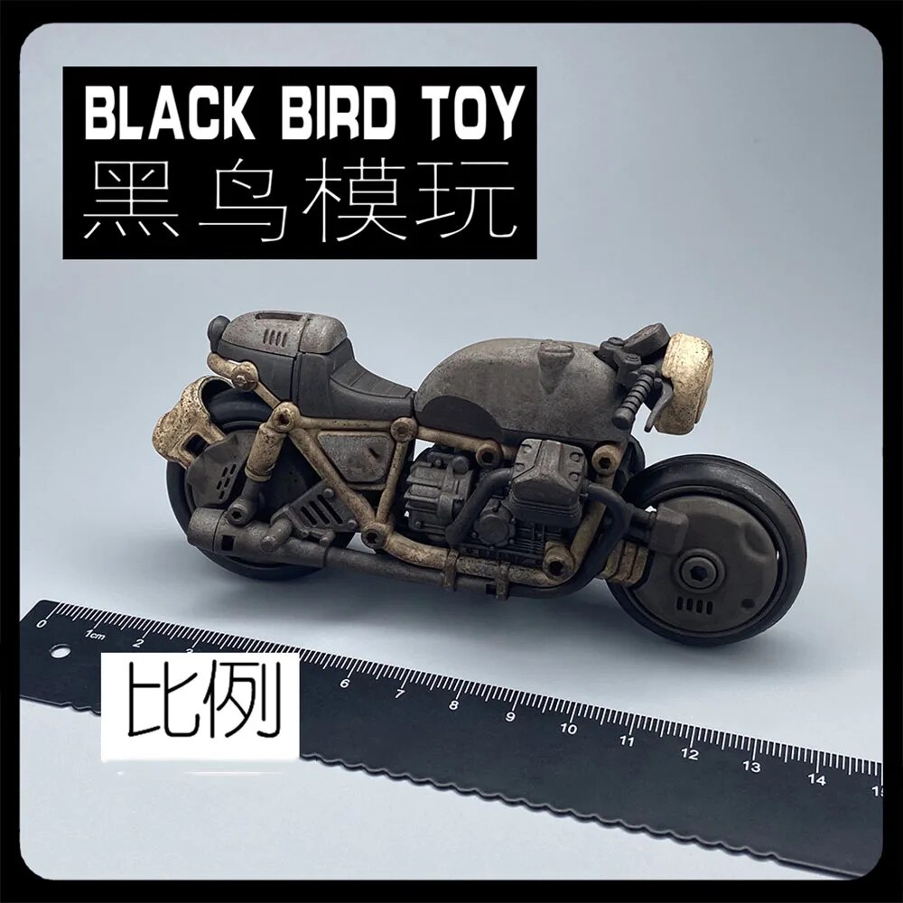 EASY MODEL 1/18 Scale A37 Sand Fox Team Special Battle Mini Motorcycle ...