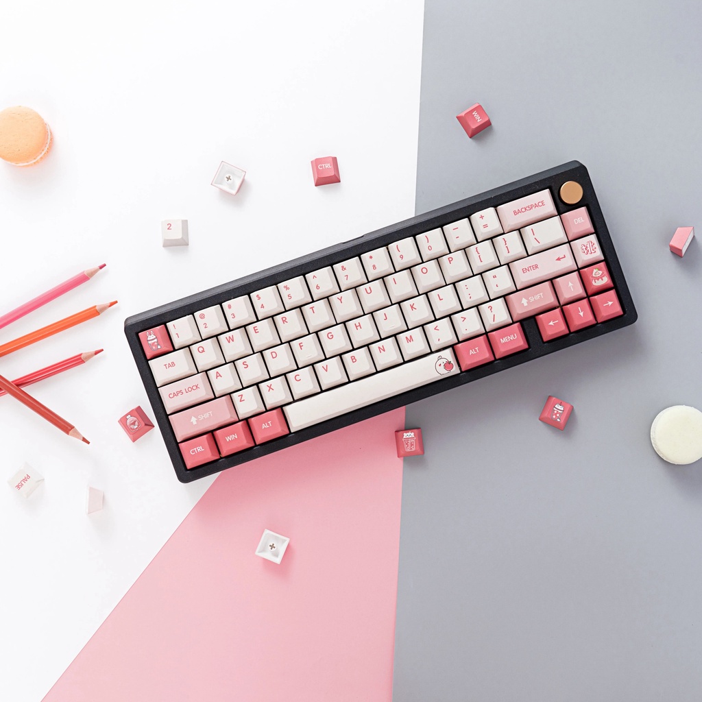 Complete Mechanical Keyboard and Keycap Kit With 136Keys beautiful ...