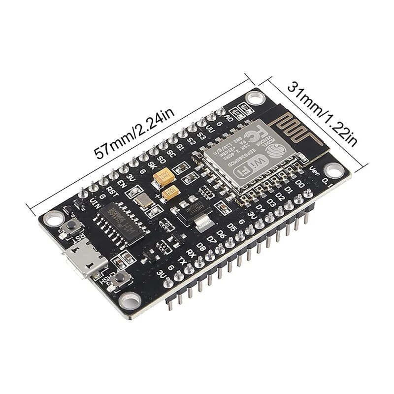 ESP8266 Development Board CH340 Chip WiFi Wireless Module NodeMcu Lua ...