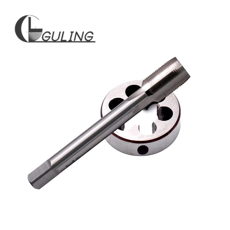 ☄1 SET HSS Metric Right Hand Screw tap and die set M25 M26 M27 M28 M29