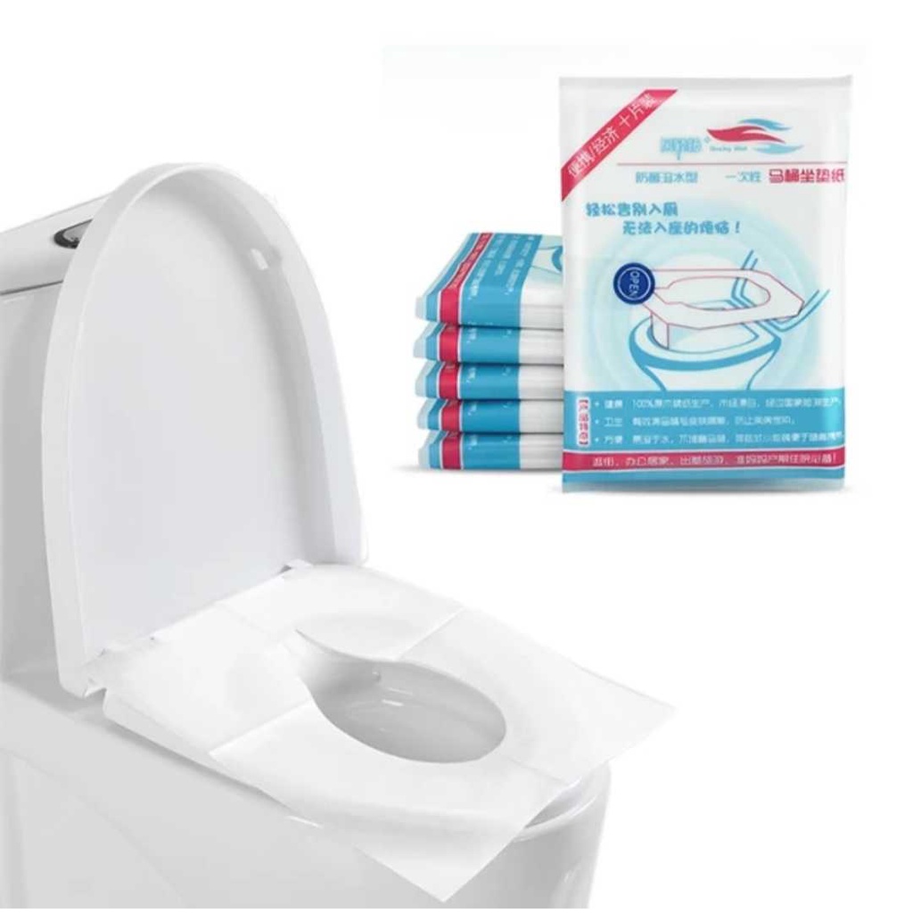 Toilet Seat Travel Disposable Sheet Flushable Cover For Public Toilet/CR For Comfort and Hygiene