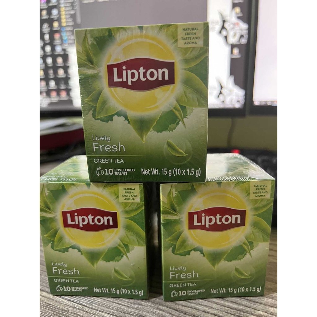 Lipton Green Tea 10 Tea Bags per Pack Shopee Philippines