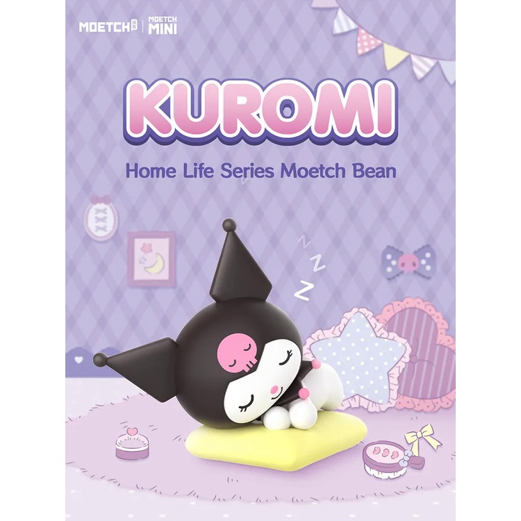 Moetch Sanrio pop bean KUROMI Home Life Series Moetch Bean Mini ...