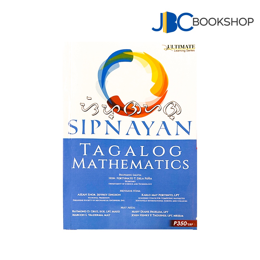 Sipnayan Tagalog Mathematics (2023 Edition) by Carl Balita CBRC ...