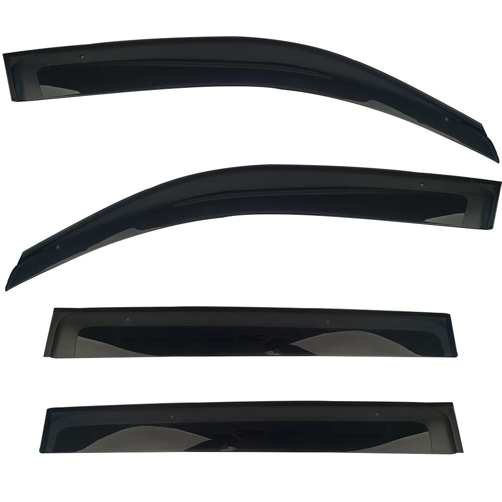 웃Car Window Wind Deflectors 4Pcs For Toyota Land Cruiser LC200 Car