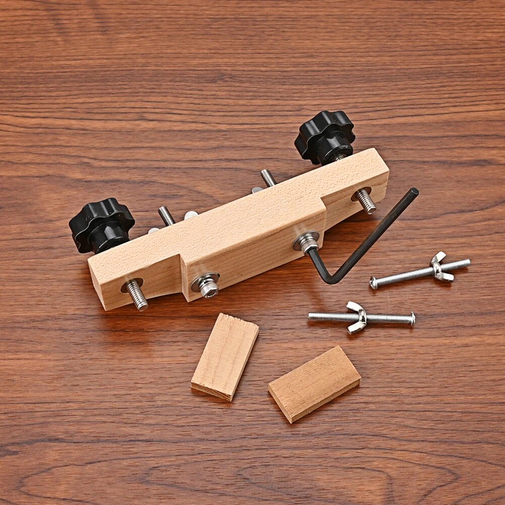 ۩Maple Guitar Clamp Practical Maple Guitar Bridge Repair Kit Easy