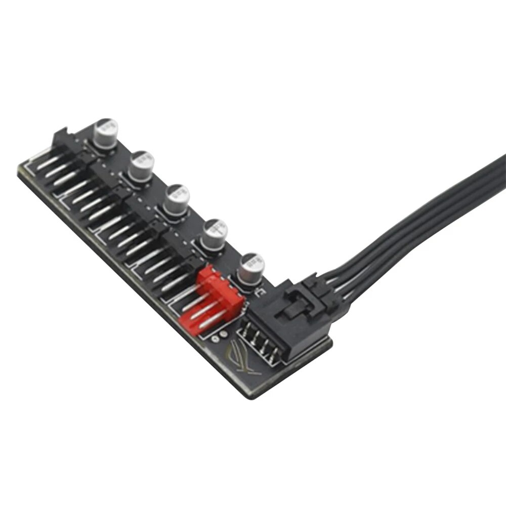 5 Ports Desktop PC Cooler Cooling Fan Hub Splitter Fan Hub Splitter ...