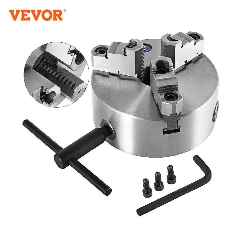 K11-200 3 jaw self-centering lathe chucks - DEM