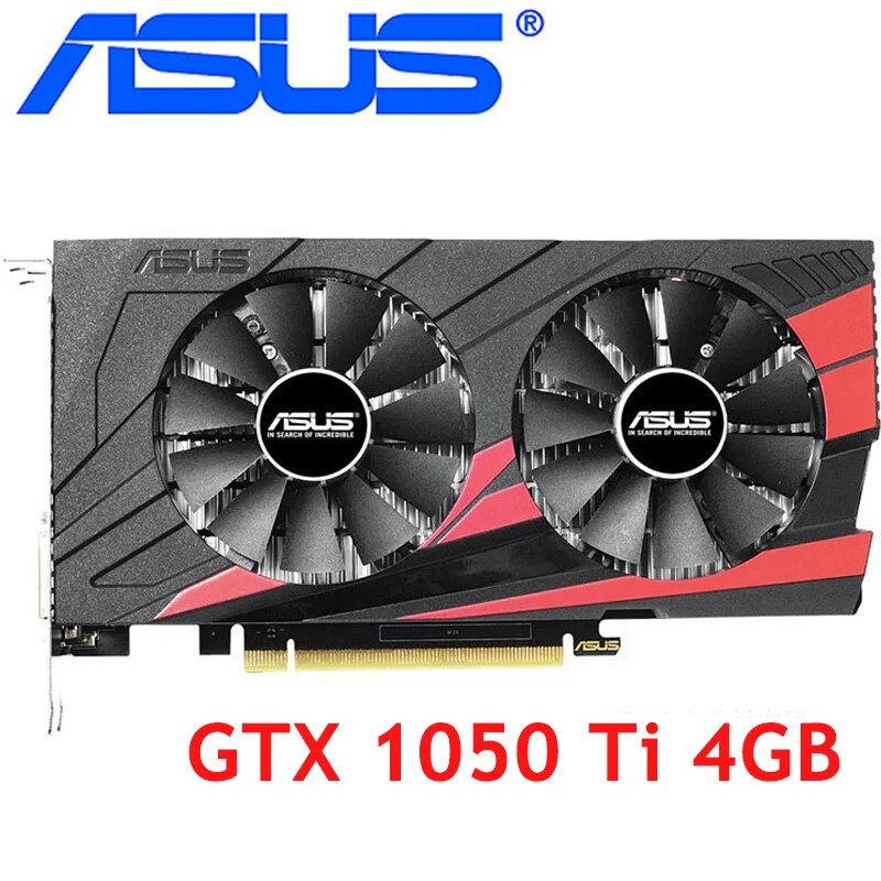 ASUS GEFORCE GTX 1050 Ti 4GB - グラフィックボード・グラボ・ビデオ 