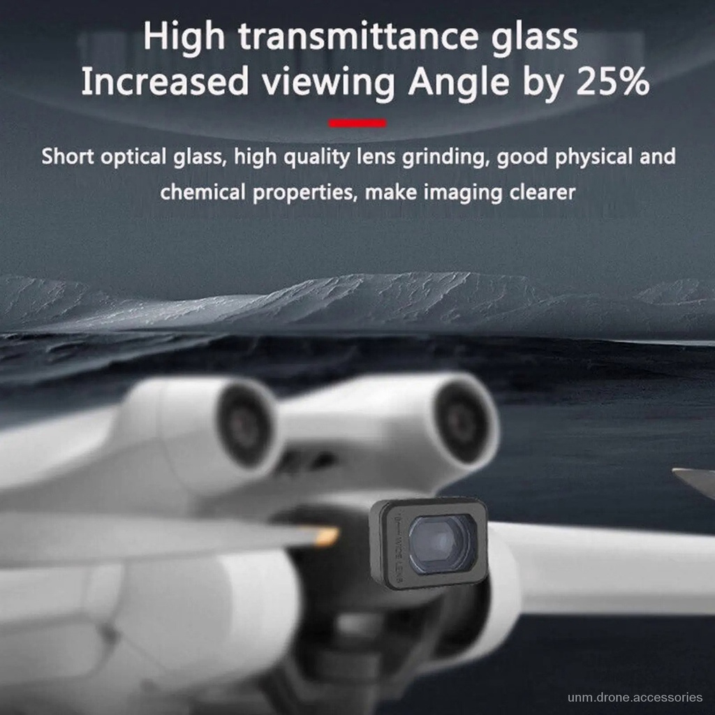 External Wide-angle Lens Filter Shooting Range Increase 25% For DJI ...