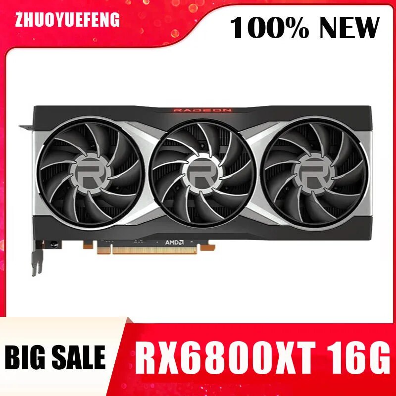 RX 6800 XT Game Graphics card plates placa de Video card board gpu ...