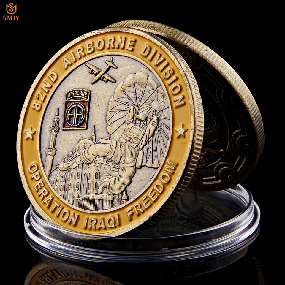 Saint George Operation Iraqi Freedom 82nd Airborne Division Military ...
