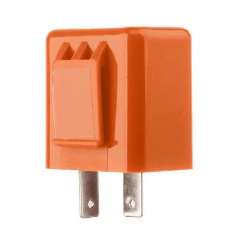 12V 2 Pin Turn Signal Flasher Relay 12 Volt LED Flasher Relay LED ...