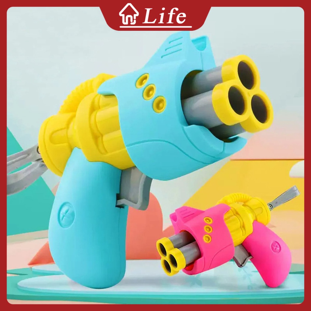 Soft Bullet Gun Toy Gun Cup Bullet Shooting Revolver Bullet Continuous