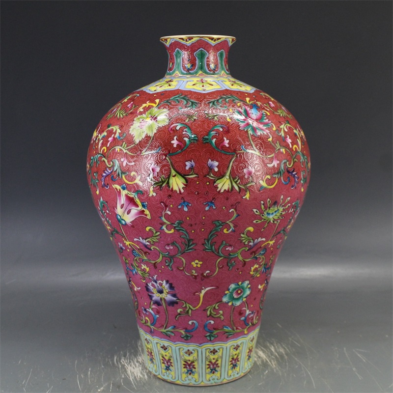 Chinese HIGH Antique Reproduction Qing Dynasty Ceramic Porcelain Vases