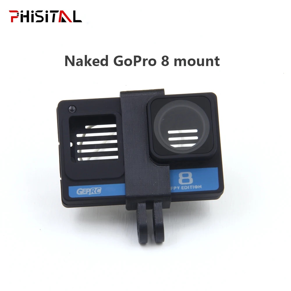 P Phisital D Printed Tpu Naked Camera Mount Support Bracket For Geprc Naked Gopro Fpv D