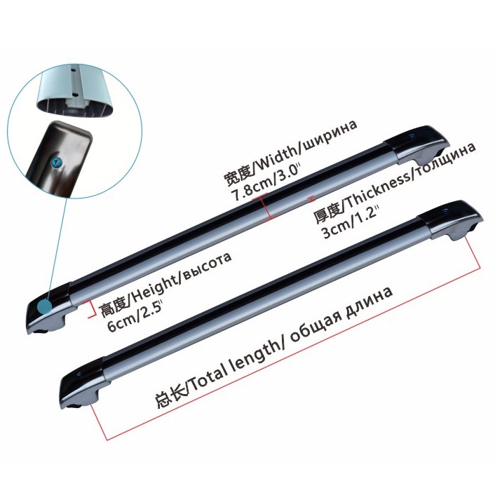 Rooftop Bike Car Rack Carrier for Ecosport Cross Bar for Suzuki Jimny