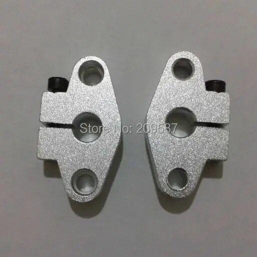 SHF8 8mm Flange Mount Linear Rail Shaft Support / Linear Rod shaft ...