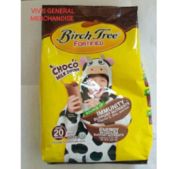 Birch Tree Fortified Choco ( 600g) Shopee Philippines