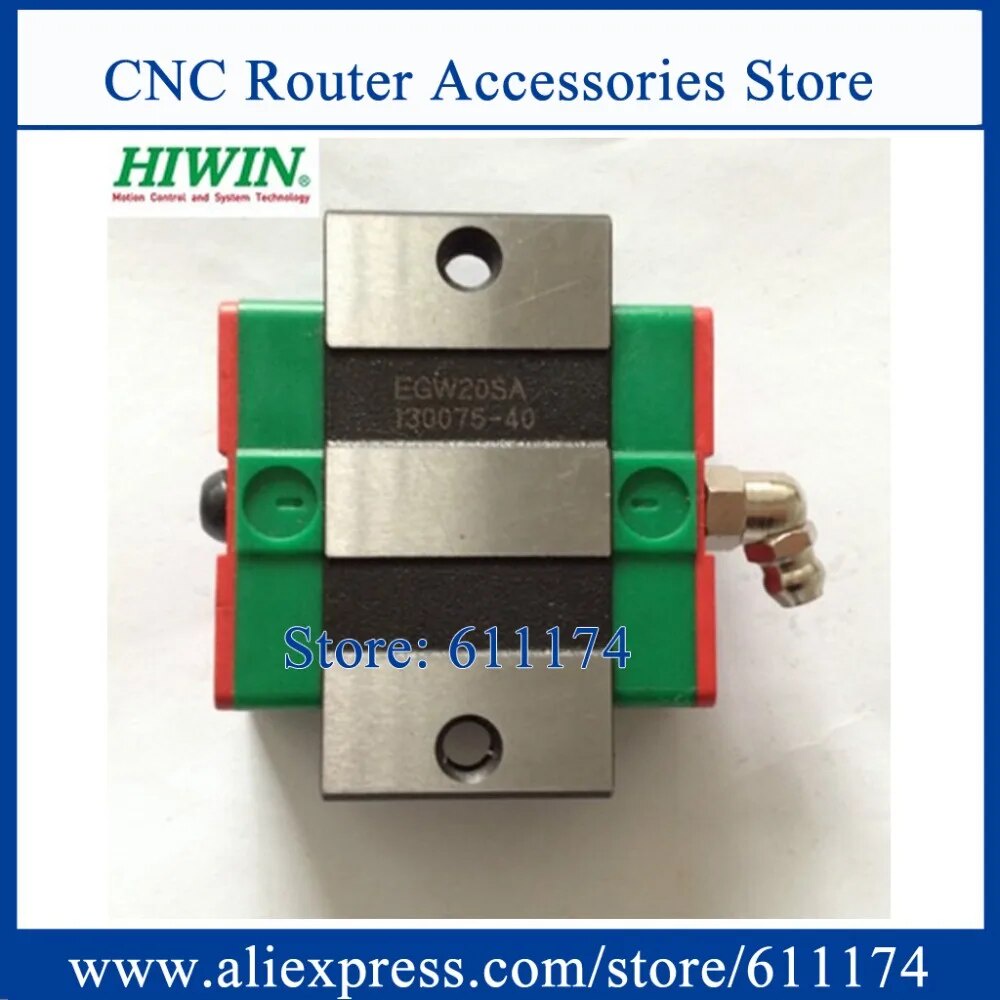 2PCS NEW Original HIWIN Linear Guide Bearing EGW25SA Flange Slider ...