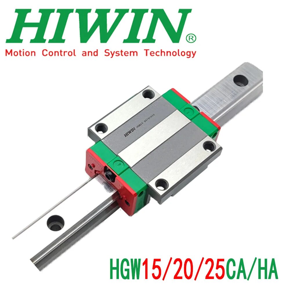 New Original HIWIN BRAND Linear Guide Rail Slider Block HGW15CA HGW20CA ...