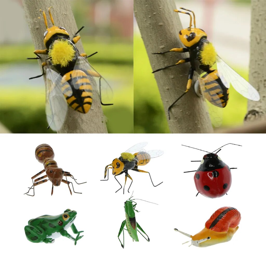 True To Nature Insect Ornament Fridge Magnet Animal Display Outdoor ...