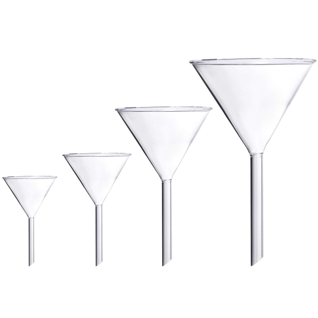 Lab Science glass funnel laboratory Glass Filter Filtration Funnel