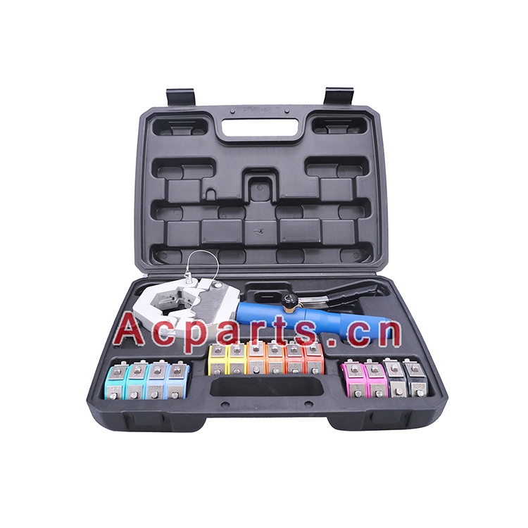 Car Ac Repairing Tools Car A/C Tools Hydraulic Pipe Press Tool Kit Shopee Philippines
