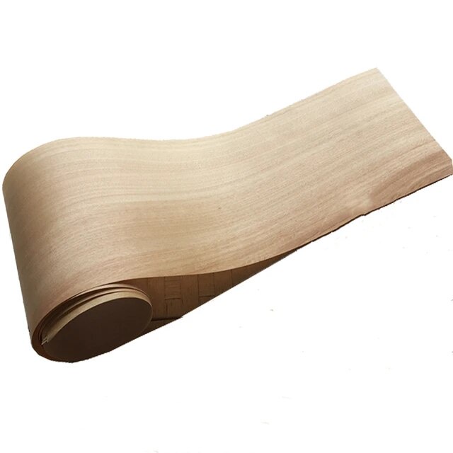 46I Natural Genuine Anieyre Anigre Wood Veneer for Furniture about 23cm ...