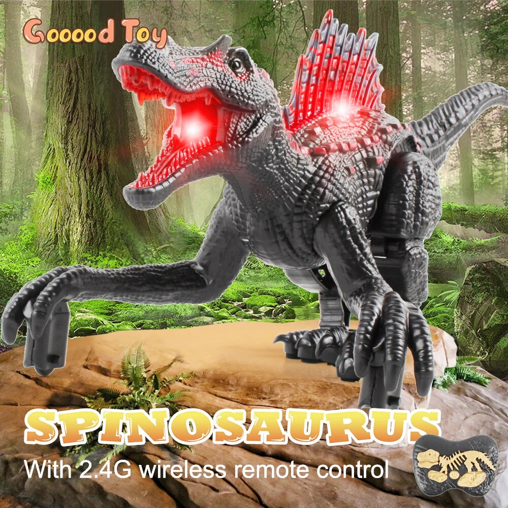 848 Rc Robot Toy Dinosaurs Smart Electric 2.4G Remote Control Dinosaur ...