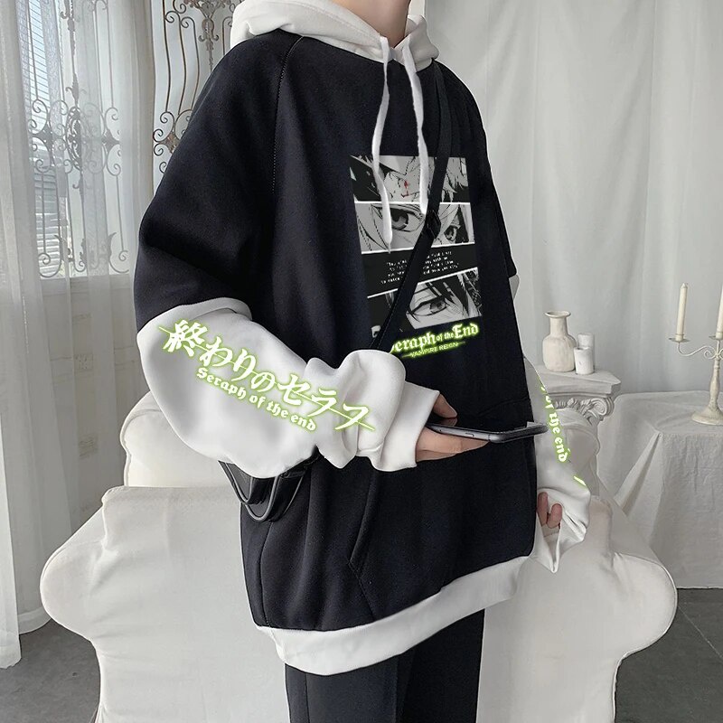 72P Seraph Of The End Anime Hoodies Owari no Seraph Cool Guren Ichinose ...