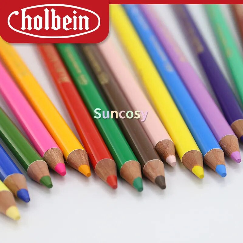 99f Holbein OP312OP395 Artist s oil colored pencil, Blue Series