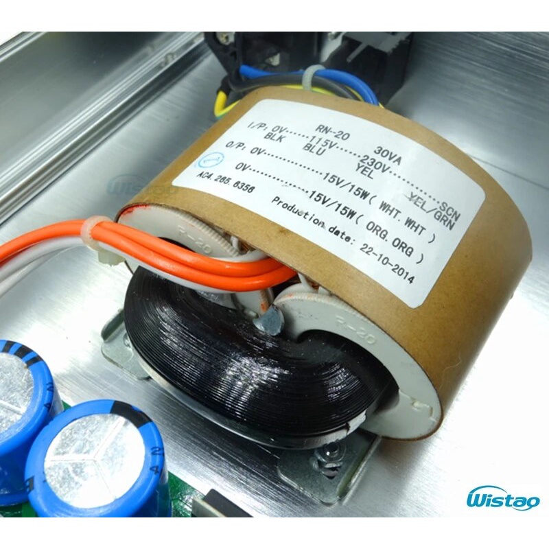 02B IWISTAO R Type Transformer Core Power 30W input 0-115V-230V Dual ...