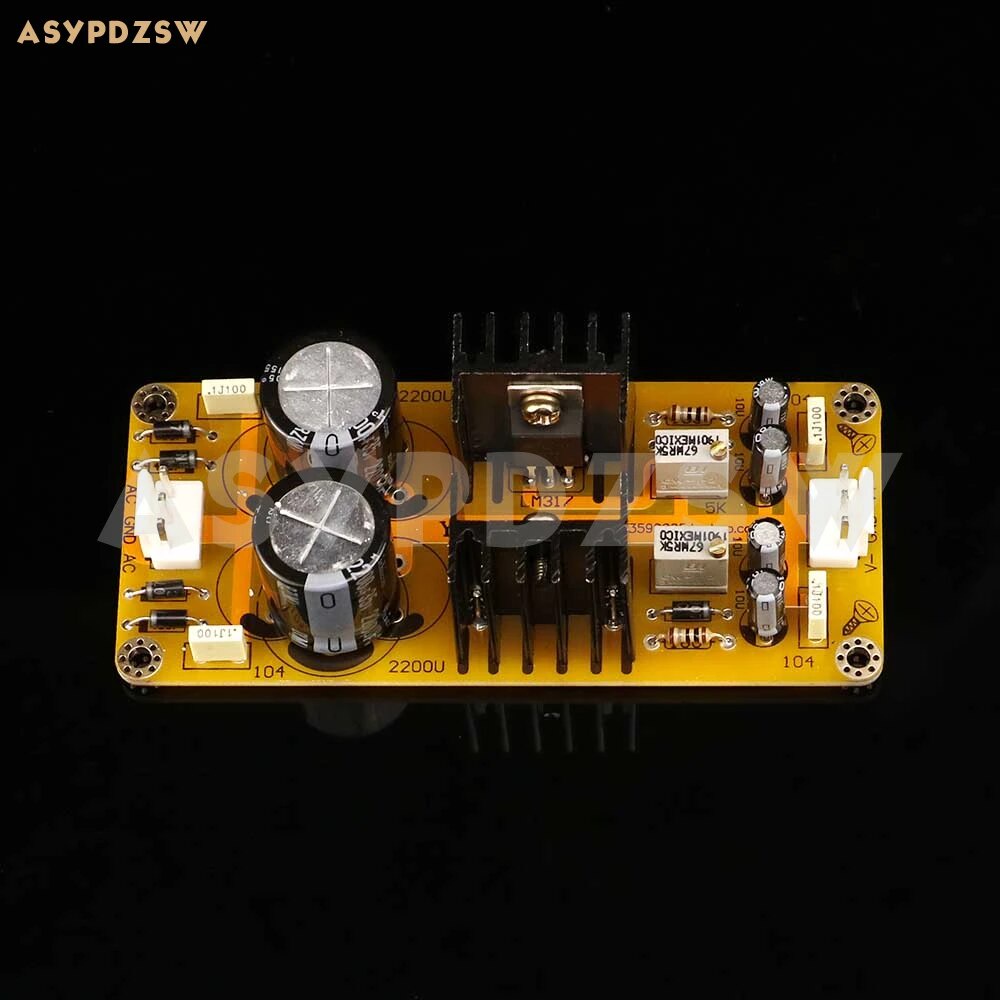33D LM317/LM337 Adjustable regulated linear power supply PCB/DIY Kit