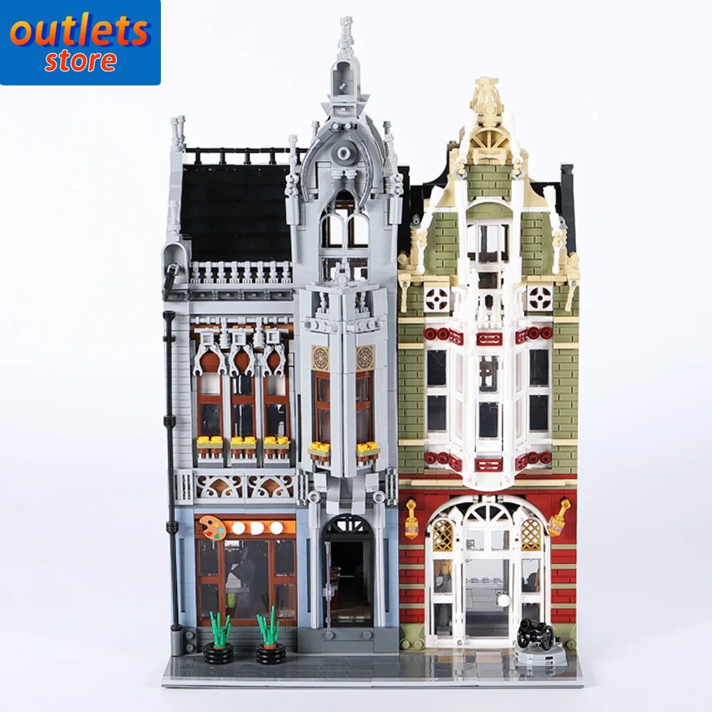 30M Creative Expert Street View Weapon Museum 89125 Moc Architecture ...