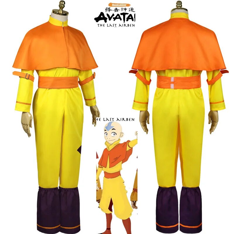 02e Anime Avatar The Last Airbender Avatar Katara Korra Aang Cosplay ...