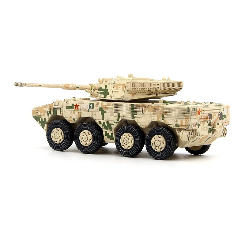 23N 1/72 Scale Model Of Chinese ZTL-11 Eight-Wheeled Armored Desert ...