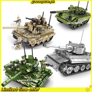 Lego Tank Military Building Block Children's Puzzle Assembly Boy Toy Gift  Box