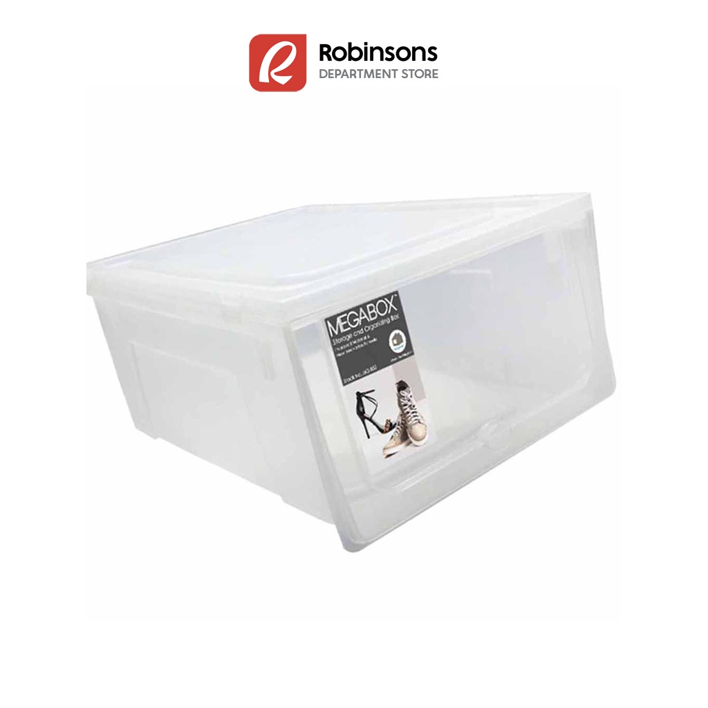 Megabox Big Shoe Box (Transparent) | Shopee Philippines