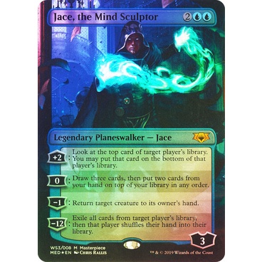 MTG Proxy Card - Jace, the Mind Sculptor (Foil) | Mythic Edition (MED ...