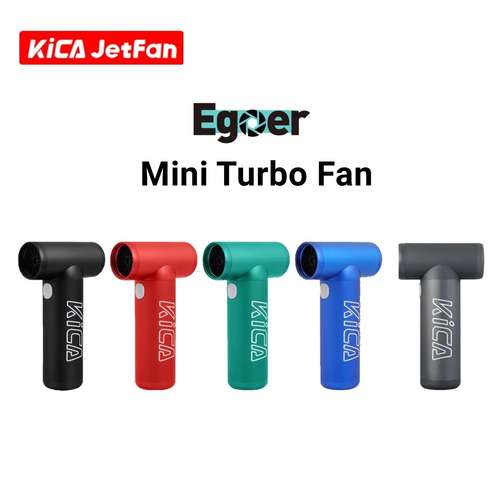 81e Kica Jetfan Electric Air Blower Mini Turbo Fan Portable Compressed Air Duster Vacuum Clean 