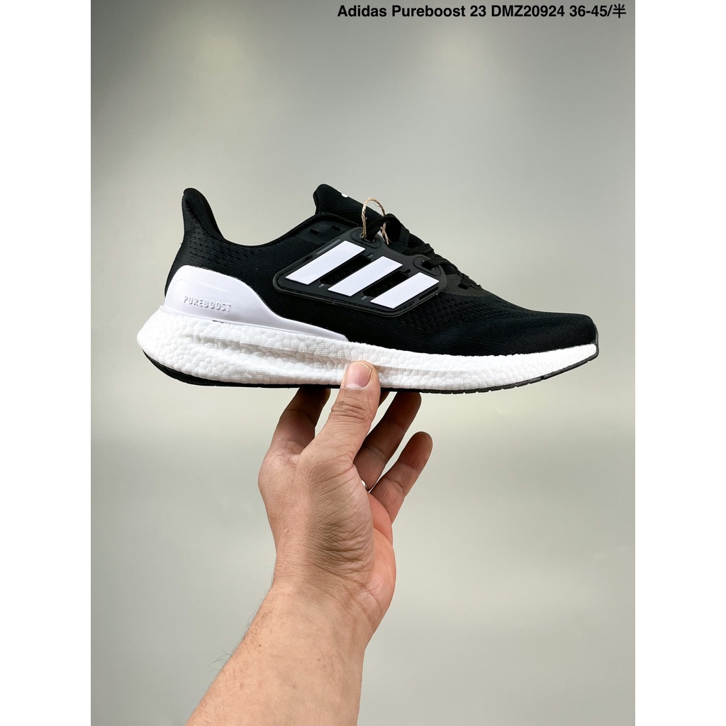 Adidas Pureboost 23 Popcorn Mid Sole Springback Support Sports Casual Running Shoes Shopee 5923