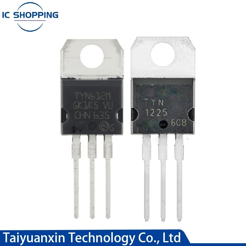 10PCS Unidirectional SCR Thyristor TYN412 TYN610 TYN612 TYN616 TYN625 ...