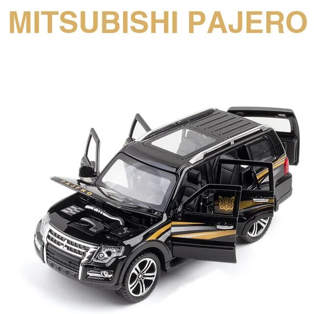 44m 1 32 Mitsubishi Pajero Suv Car Model Alloy Die Cast Toy Simulation 